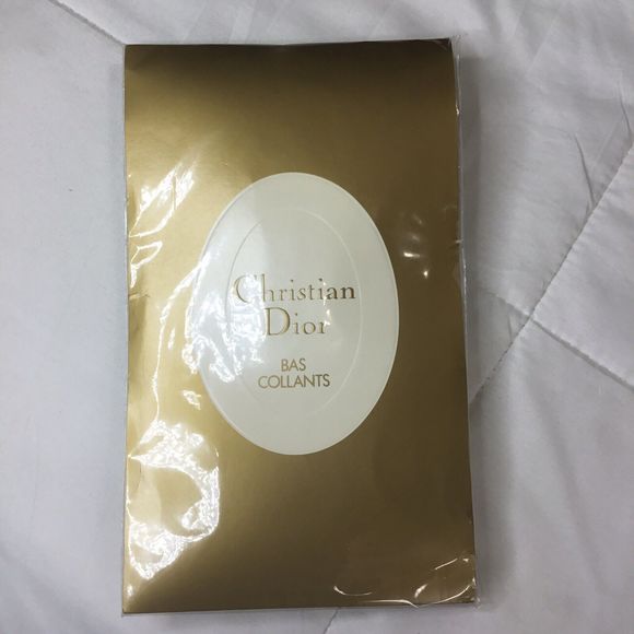 Christian Dior Vintage Nylon Bas-Collants - Size: SL 145 - 165 cm Ivory - Picture 7 of 7